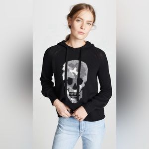 Skull Cashmere Selena Hooded Sweater
